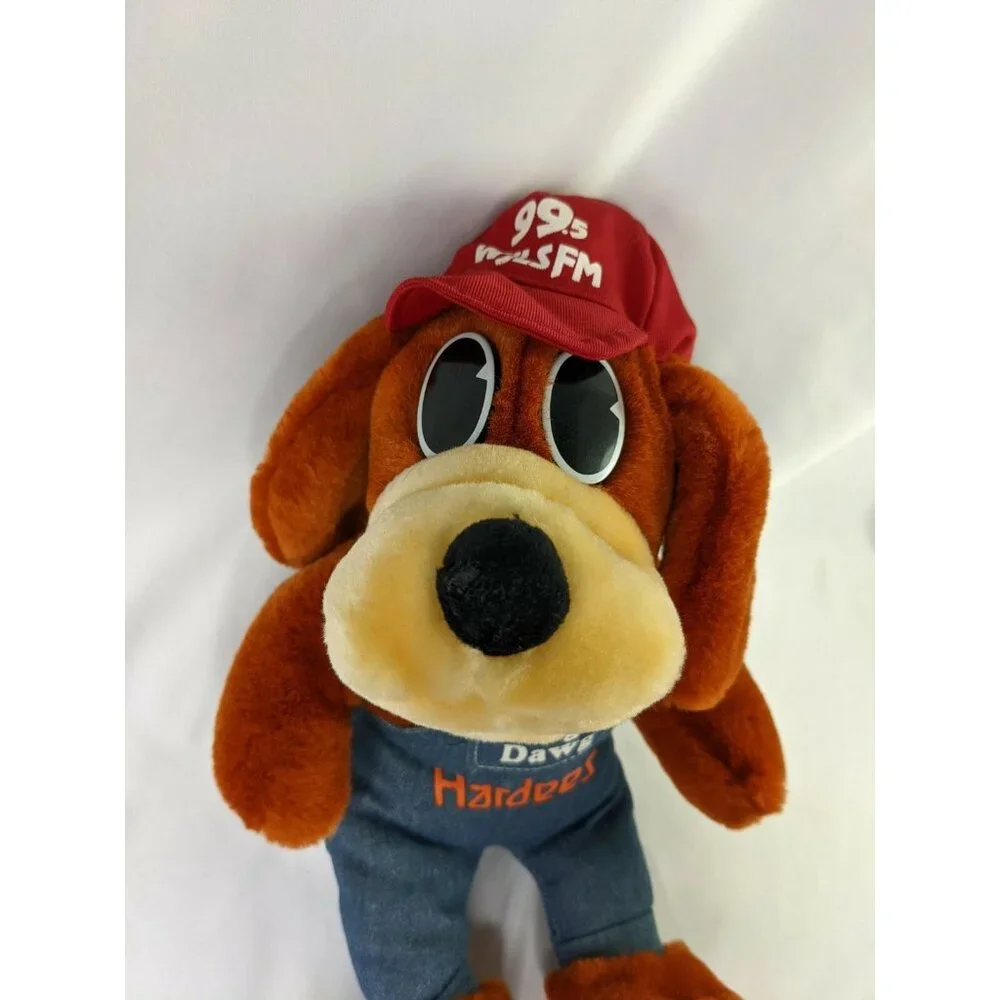 Commonwealth Hardees Big Dawg Dog Plush 14 Inch 1994 Stuffed Animal‎ Toy